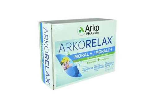 Arkorelax Moral+ integratore per il tono dell'umore 30 compresse