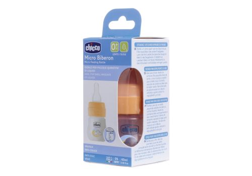 Chicco 0m+ micro biberon silicone 60ml