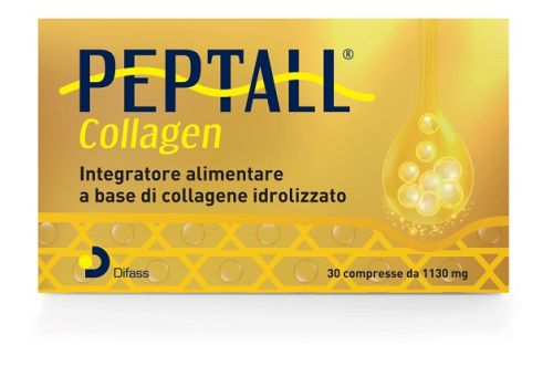 Peptall Collagen integratore per la pelle 30 compresse