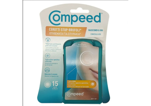 Compeed cerotti stop-brufoli 15 pezzi