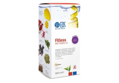Fitless Metabolic Fp integratore per il sostegno metabolismo di glucosio e lipidi e con funzione drenante soluzione orale 500ml