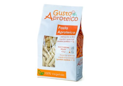 Gusto Aproteico maccheroni rigati pasta aproteica 400 grammi