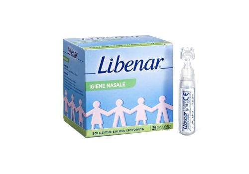 Libenar igiene nasale soluzione salina isotonica 25 fiale monouso 5ml | offerta speciale