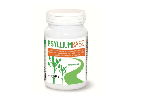 Psyllium Base integratore per il transito intestinale polvere orale 200 grammi