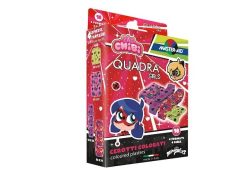 MasterAid Quadra girl lady bug 18 pezzi