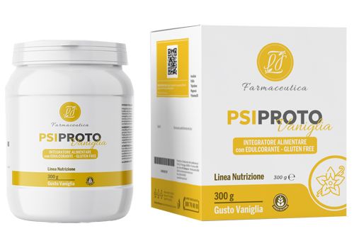 Psiproto vaniglia integratore a base di proteine del latte 300 grammi