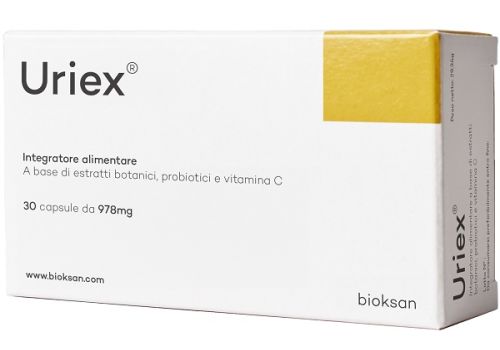 Uriex integratore per le vie urinarie 15 capsule