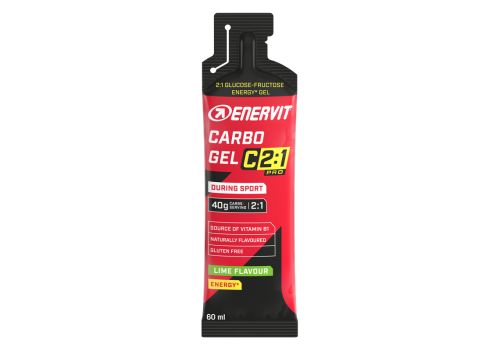 Enervit C2:1 carbo gel pro lime integratore per l'attività sportiva 60ml