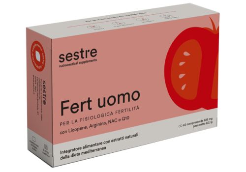 Fert Uomo integratore per la fisiologica fertilità maschile 60 compresse