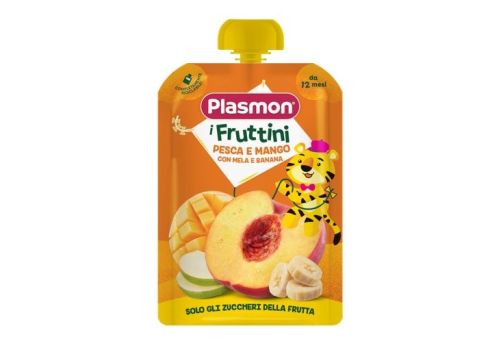 Plasmon i fruttini pesca mango 130 grammi