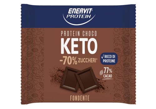 Enervit protein ketotavoletta proteica gusto cioccolato fondente 35 grammi