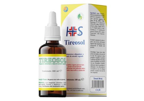 Tireosol Rb integratore per funzione tiroidea gocce orali 100ml