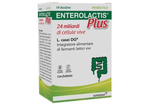 Enterolactis Plus integratore di fermenti lattici vivi 14 bustine