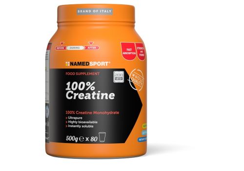 100% Creatine integratore per sportivi polvere orale 500 grammi