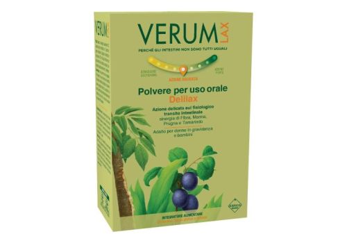Verum Delilax integratore per il transito intestinale 20 bustine