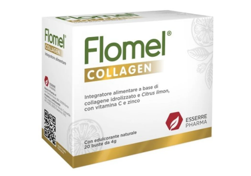 Flomel Collagen integratore per il benessere di pelle unghie e capelli 20 bustine
