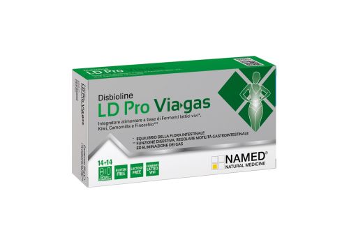 LD Pro Viagas integratore per il benessere intestinale 14 capsule + 14 compresse