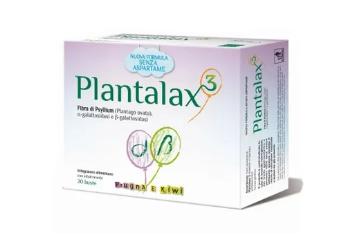 Plantalax 3 prugna/kiwi integratore per il benessere del sistema digerente 20 bustine