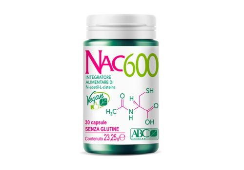 Nac600 integratore antiossidante per la funzione epatica 30 capsule 