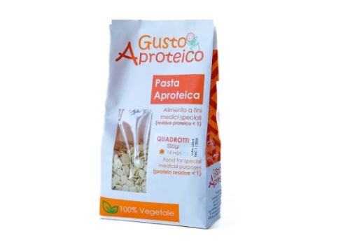 Gusto Aproteico quadrotti pasta aproteica 400 grammi