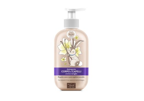 Fiocchi di riso detergente corpo e capelli aroma vaniglia special edition 400ml