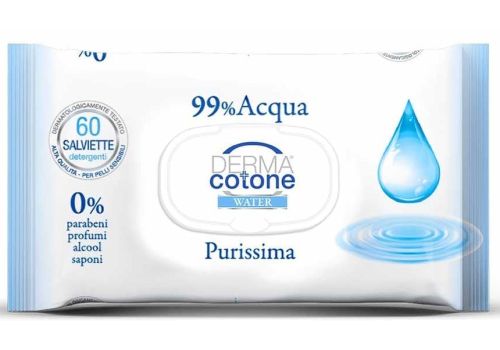 Dermacotone Water salviette delicate 60 pezzi