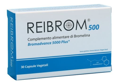 Reibrom 500 integratore ad azione antinfiammatoria 30 capsule 