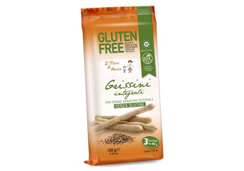 Il Pane di Anna grissini integrali senza glutine 3 pezzi ×50 grammi