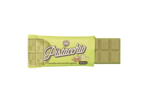 Choco Zero tavoletta di cioccolato con pistachio 25 grammi