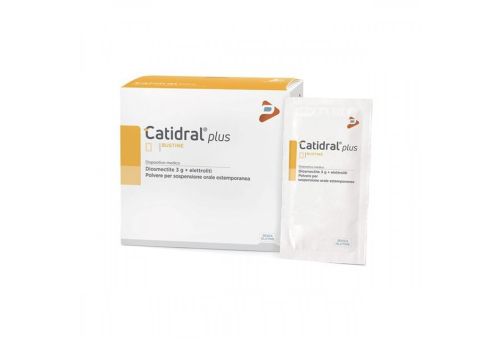 Catidral plus per il trattamento di diarree acute e croniche 12 bustine