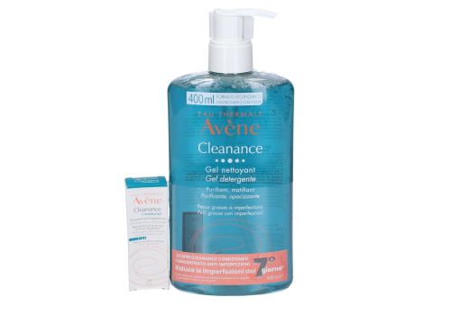 Avene Kit Cleanance gel detergente 400ml + Comedomed concentrato 5ml