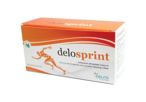 Delosprint integratore energetico 10 flaconcini