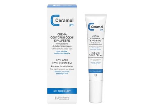 Ceramol crema contorno occhi e palpebre ristrutturante 15ml