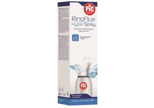 Pic Rinoflux hyper spray soluzione ipertonica decongestionante 100ml