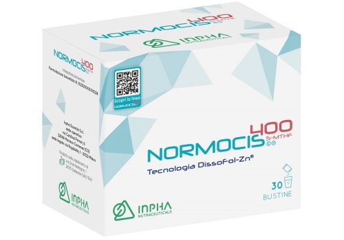 Normocis 400 integratore per il metabolismo delll'Omocisteina 30 bustine