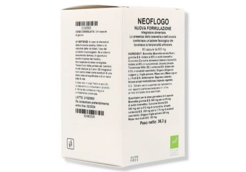 Neoflogo integratore per la funzionalità articolare 60 capsule