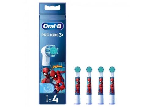 Oral-B power ricarica spiderman 4 pezzi