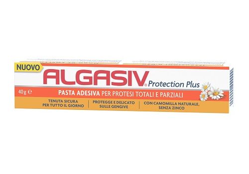 Algasiv Protection Plus  pasta adesiva per protesi totali e parziali