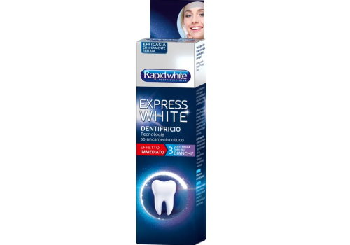 Rapid White Express White dentifricio con tecnologia sbiancamento ottico 75ml