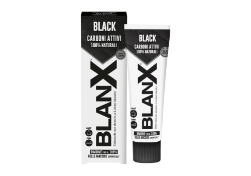 Blanx Black dentifricio ai carboni attivi sbiancante antimacchie 75ml
