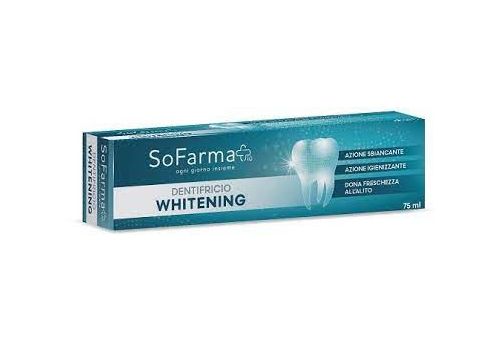 Sofarma+ dentifricio whitening 75ml