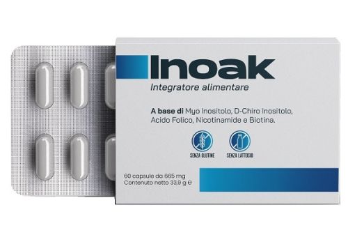 Inoak integratore per il benessere della pelle 60 capsule