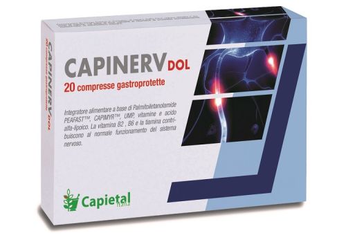 Capinerv Dol integratore per il benessere del sistema nervoso 20 compresse