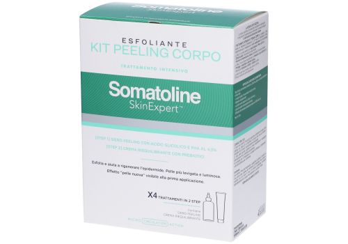 Somatoline SkinExpert kit peeling corpo esfoliante trattamento intensivo siero 200ml + crema 100ml