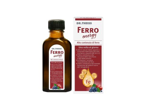 Dr.Theiss Ferro Energy integratore di ferro soluzione orale 50ml