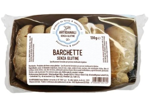 Gli Artigianali barchette senza glutine 130 grammi