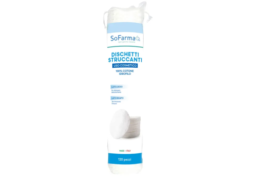 Sofarma+ dischetti struccanti 120 pezzi