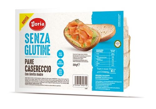 Doria senza glutine pane casereccio 220 grammi