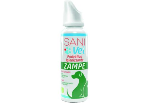 Sani Vet Zampe igienizzante per la pulizia e l'igiene degli animali domestici spray 100ml