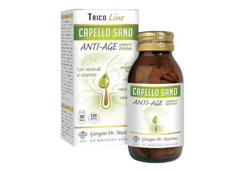 Capello Sano Anti Age integratore per il benessere dei capelli 120 pastiglie